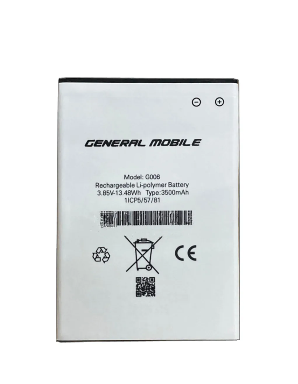 Аккумулятор 3500 мАч 1ICP4/60/74 G006 для General Discovery Mobile GM8 Go Dual Smart Android GM6 мобильный телефон |