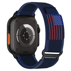 Enhanced Trail Loop Watch Strap Bracelet - Premium Replacement Band for 40 41 42(S10)mm (New blue A)