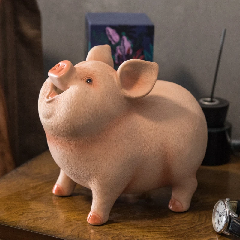 

Pig Piggy Bank Child Adult Saving Bank Household Items Children Toys Gift Coin Money Boxes Cartoon Pig Storage Box Cute Ornament