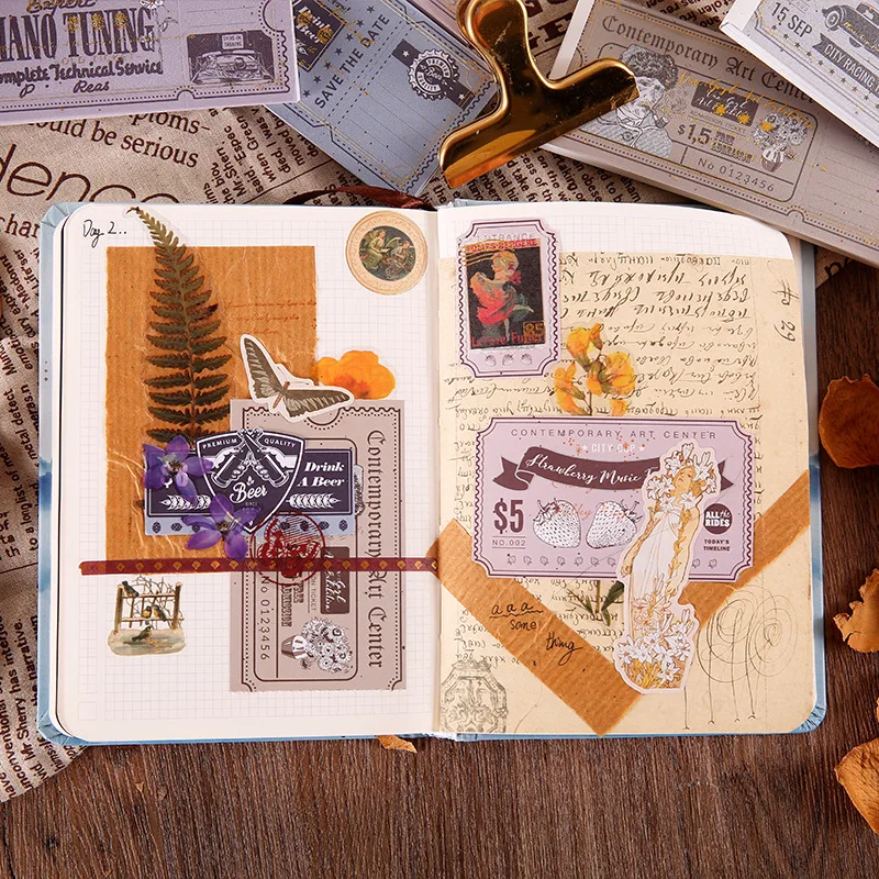 50 ��/�� Old Time ��Ʈ�� Ƽ�� �ø��� �ڱ� ���� �޸� �е� ��ƼĿ �޸� �б� �繫��ǰ �޸��� ��