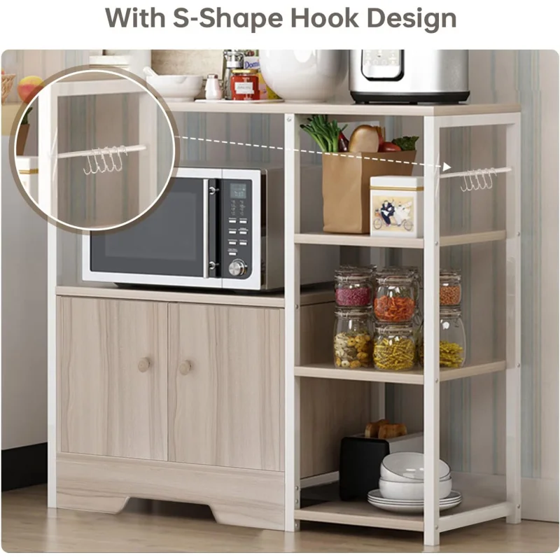 خزانة مطبخ لأواني التوابل وأدوات المائدة باللون ال...