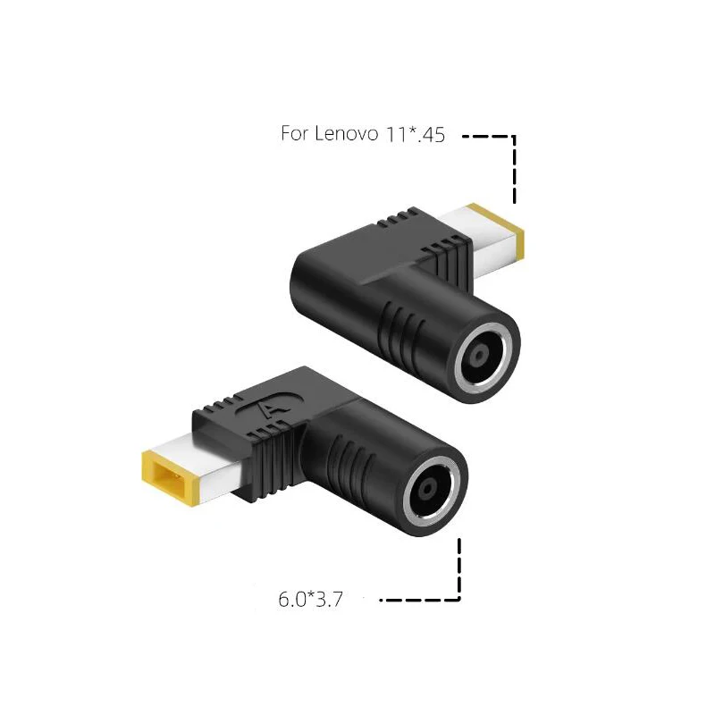 DC 7.9x5.5 7.4x5.0 5.5x2.5 4.5x3.0 6.0x3.7mm-사각형 플러그 커넥터 Asus Lenovo 노트북 충전기 용 Dc 전원 어댑터 변환기
