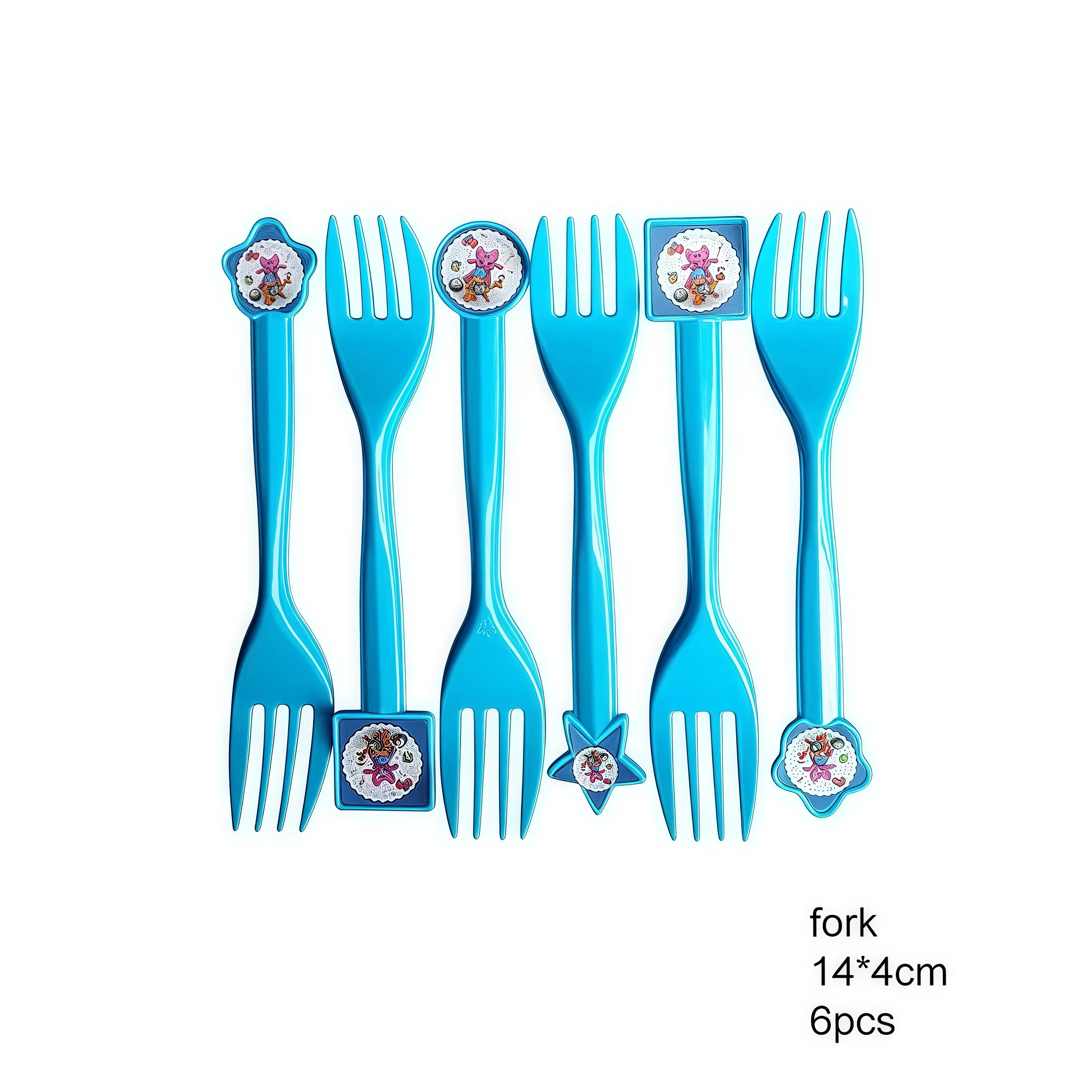 Cartoon P-Pocoyoes Thema Geburtstag Party Dekorationen Einweg Geschirr Teller Banner für Baby Shower Party Supplies Kinder Geschenke – Detail 8