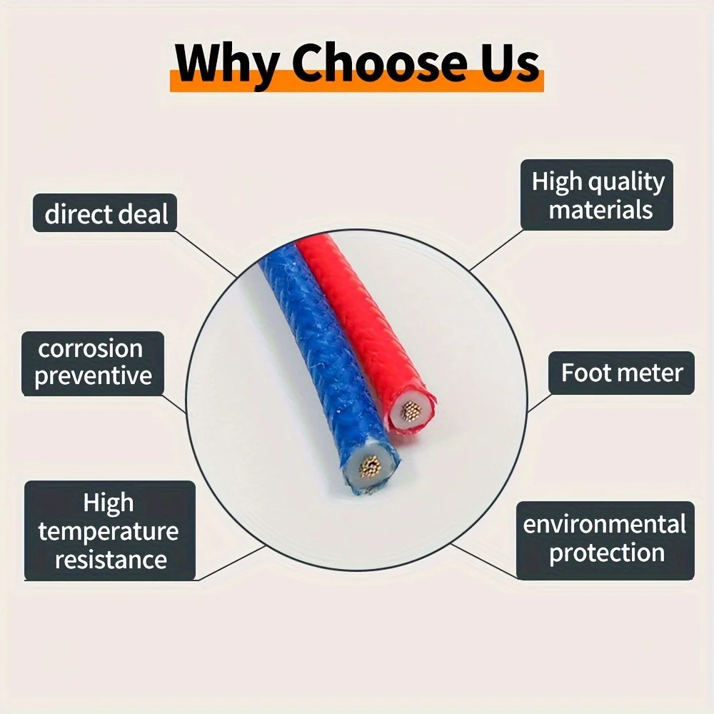 Enhanced 12V Silicone Rubber Low-Voltage Heating Wire with Cold-Joint Technology