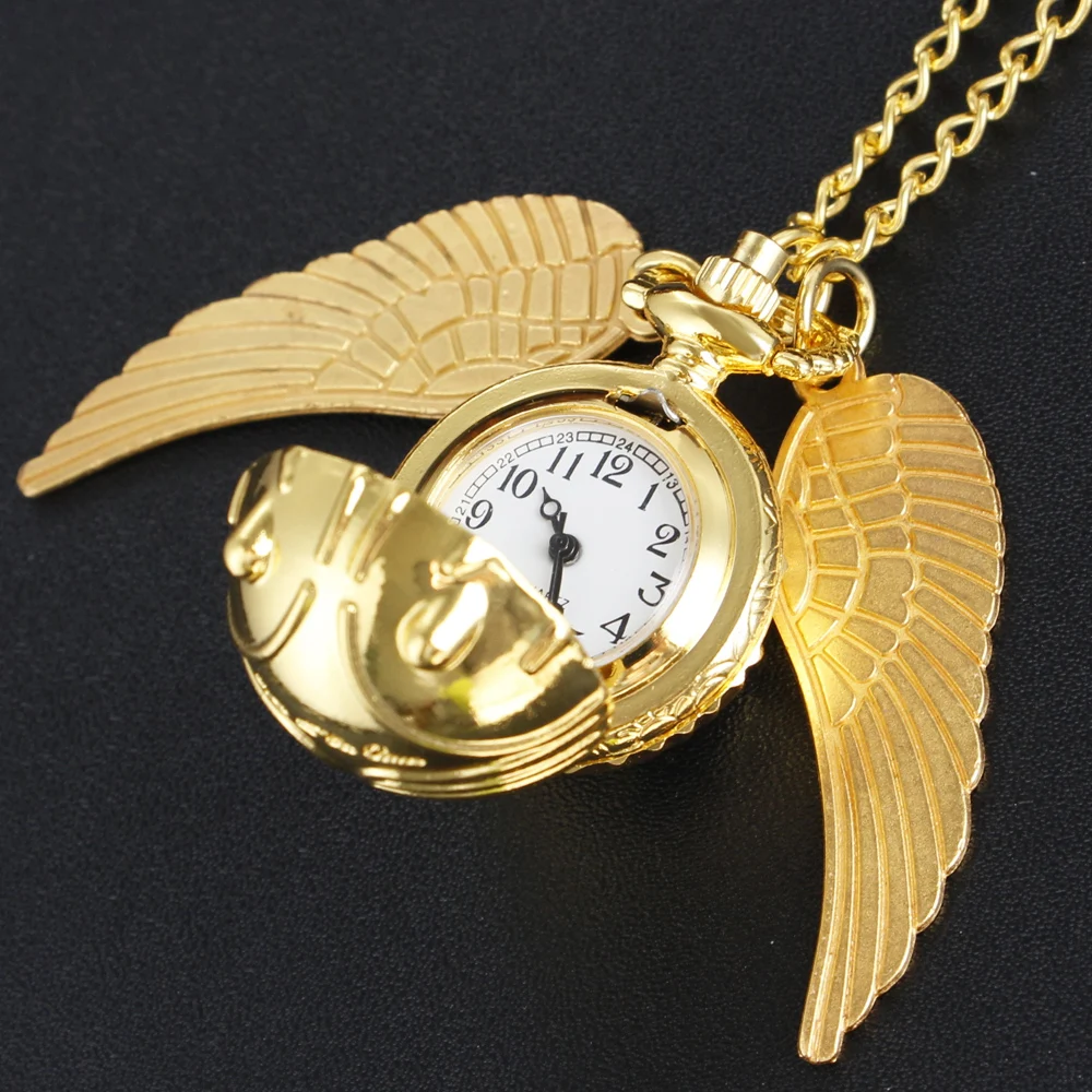 AZYASCO Harry Potter Snitch Ball Pendant Pocket Watch Quartz Analog Mini  Necklace Gift HS-591 Vintage Metal Pocket Watch Chain Price in India - Buy  AZYASCO Harry Potter Snitch Ball Pendant Pocket Watch