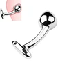 Metal Prostate Massage small large anal beads butt plug Anus Stimulator Sex Toy for Men Women Gay underwear Erotic unisex 1