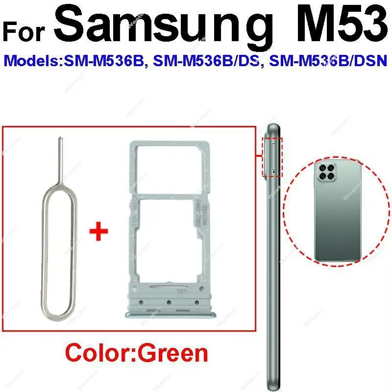 Universal Sim Card Tray Holder and Card Slot Reader Adapter Replacement Repair Part