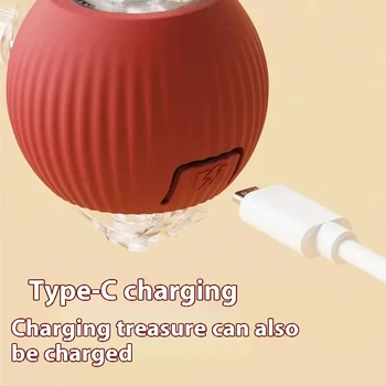 Rechargeable Rolling Ball Toy for Cats - Image 4