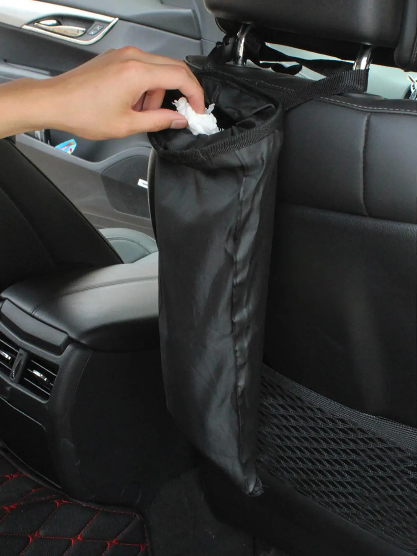 Car Garbage Storage Hanging Bag Car mounted Environmental Protection Garbage Bag Seat Back Storage Hanging 1PC car storage bag