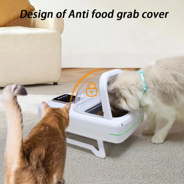 RFID Pet Feeder Intelligent Chip Automatic Sensing Feeder Cats Dogs Food Dispenser Feeders Timed Quantified Dry Wet Pets Bowl 2