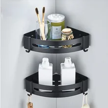 

Bathroom shelf toilet toilet vanity triangle towel storage wall-free punching wall hanging bathroom