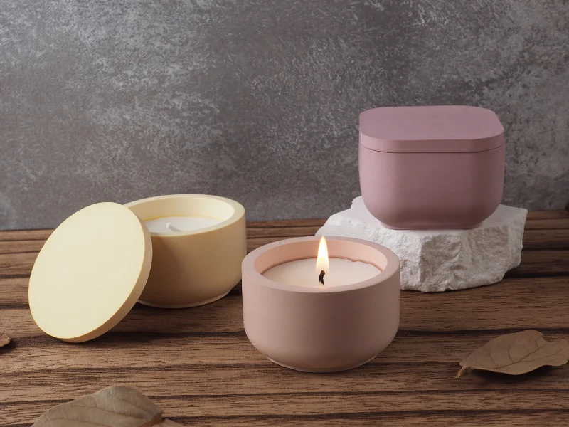 Description Picture 6 of itemDIY Aromatherapy Candle Silicone Mold Cement Plaster Candle Cup Ornaments Mould Handmade Crystal Drop Glue Decoration Molds