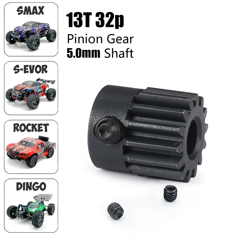 32P 5mm Metal Gear 10T-25T for Model Cars, Toy Cars, Toy Boats, Airplanes Motor , Steel Metal Pinion litter Gears