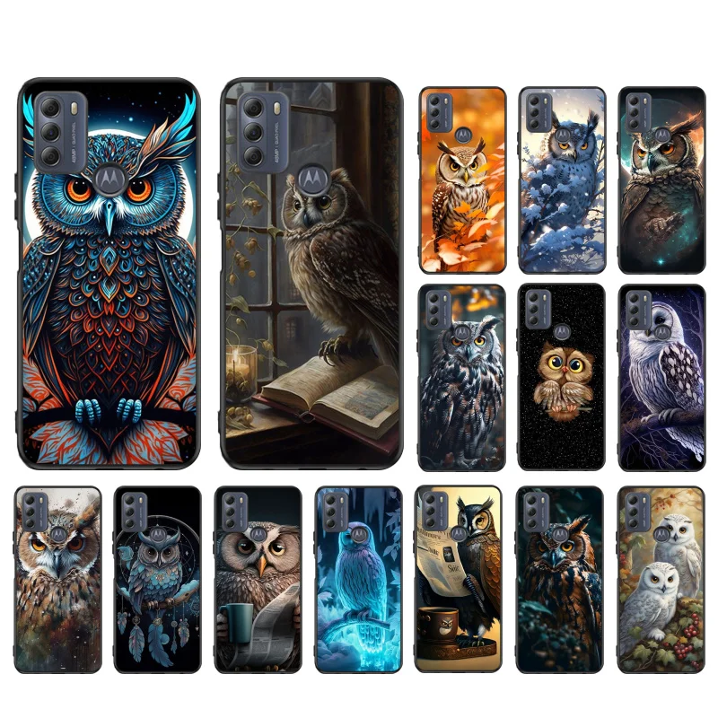 

Owl Phone Case For Moto G84 G22 G32 G42 G52 G62 G53 G72 G60 G60S G100 G10 G20 G30 G13 G50 G 5G G Pure