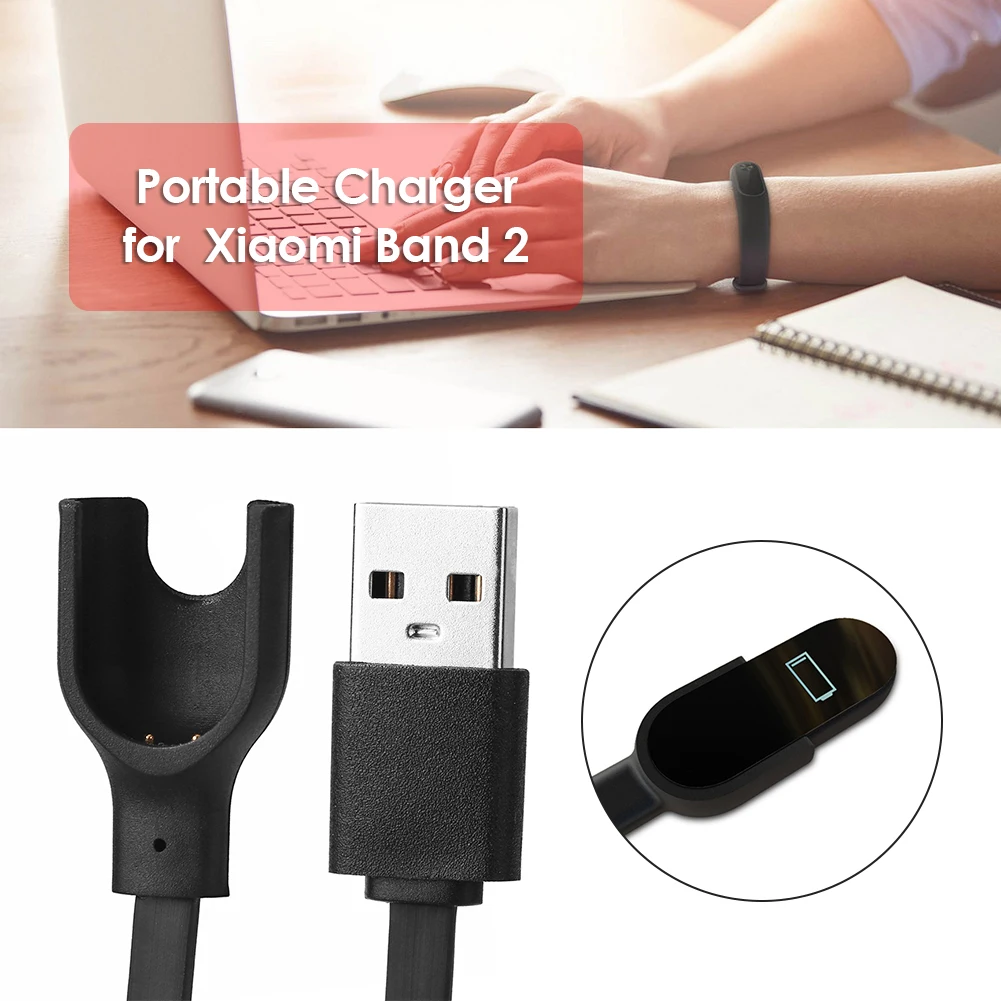 for Xiaomi Mi Band 5 4 3 2 USB Charger Wire Smart Cable Data Dock Replacement Dock Charging Cable Portable Fast Charging Cable