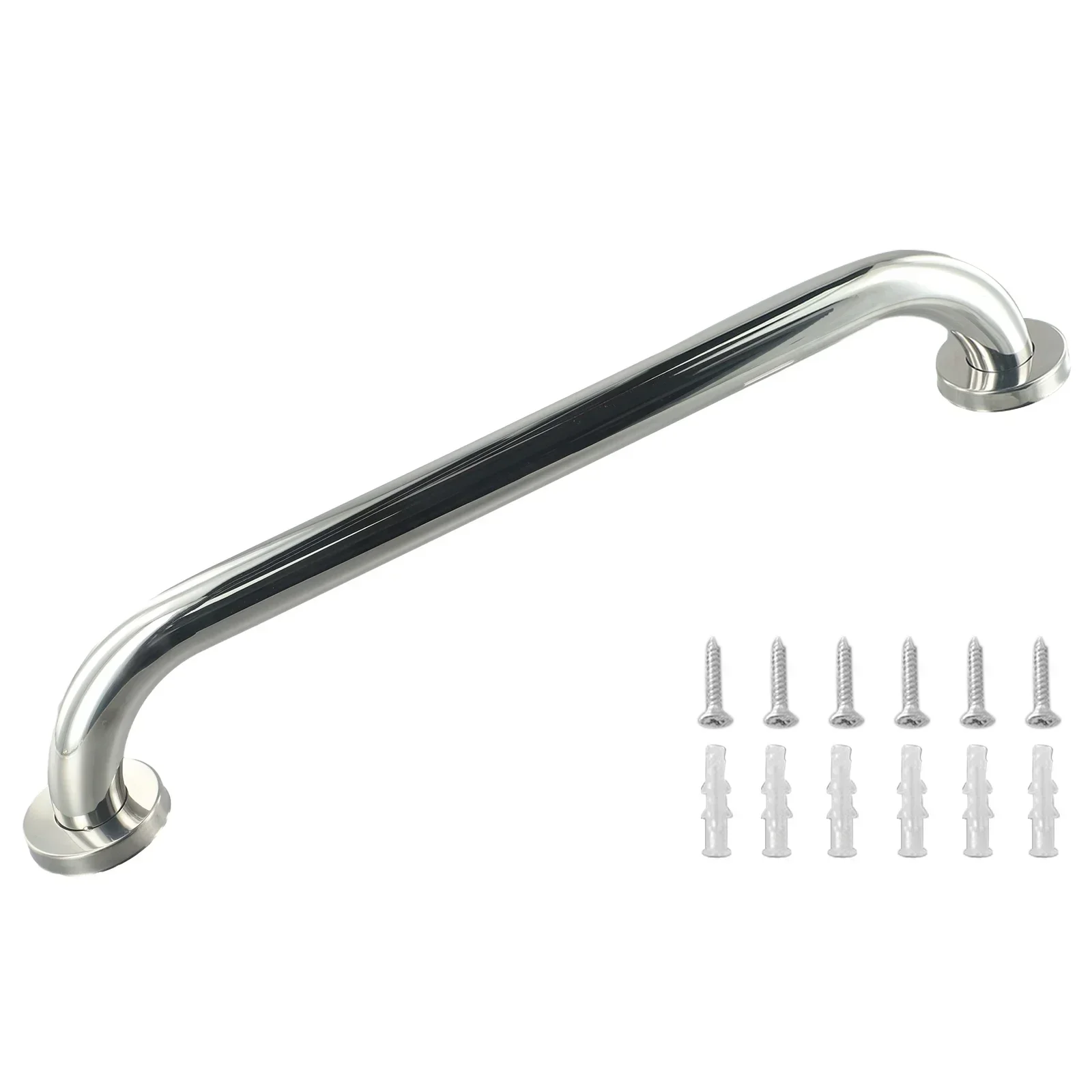 Bathroom Tub Toilet Handrail Grab Bar Shower Safety Support Handle Towel Rack