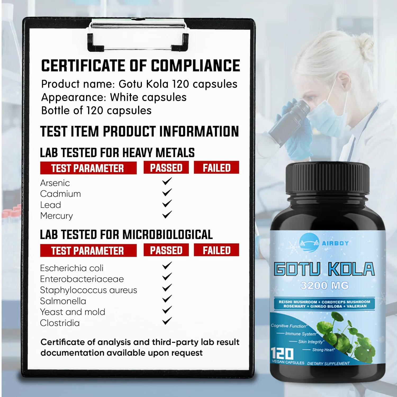 Gotu Kola Improve Cognitive Function and Skin Health Integrity Support The Immune System