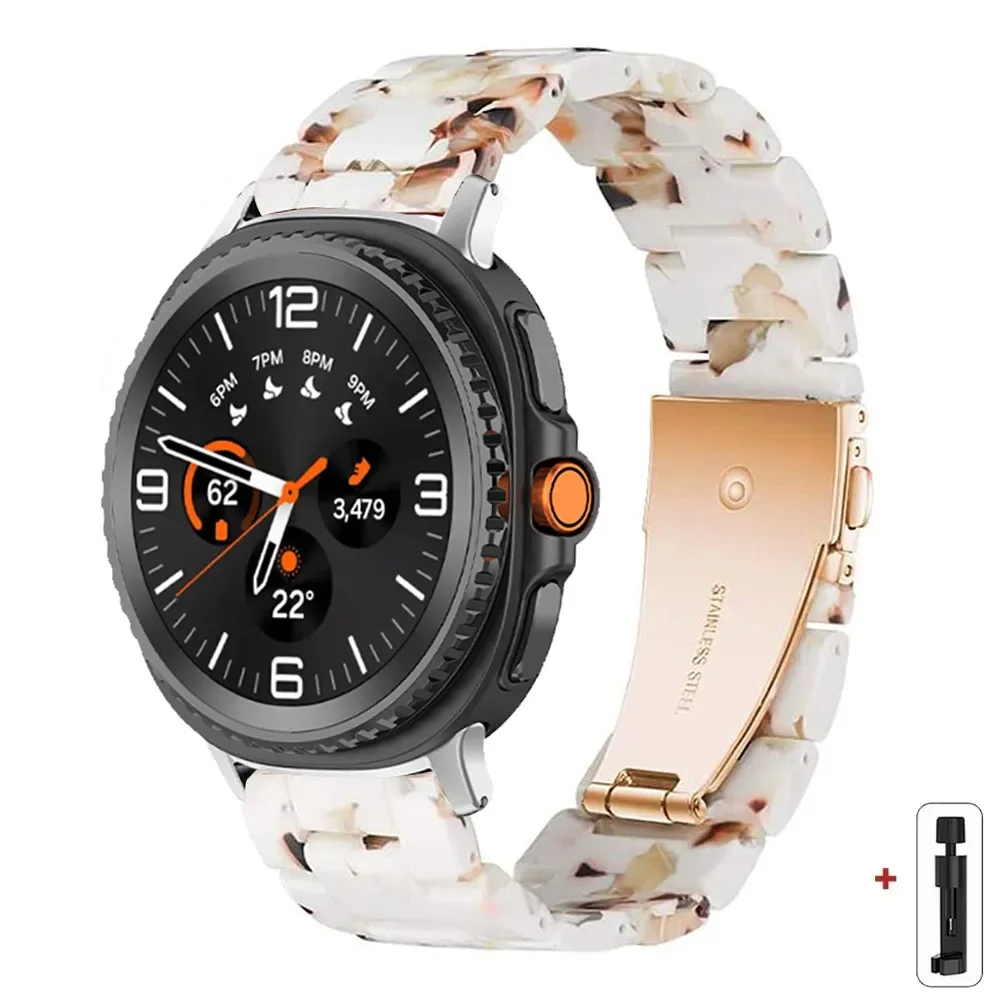 Transparent Resin Band Strap for Women – Stylish Bracelet for Watches