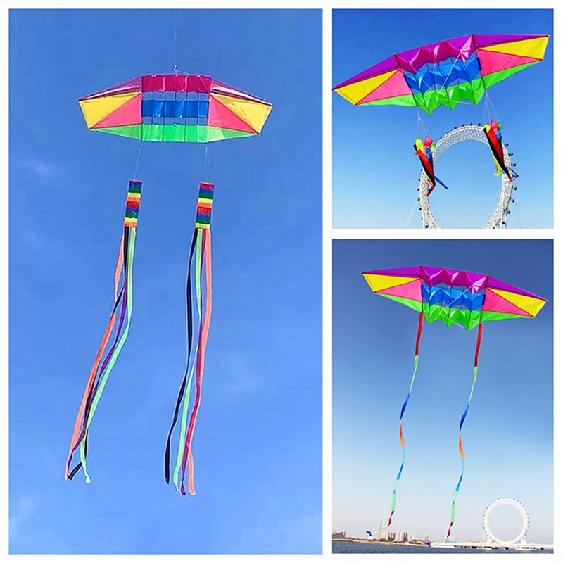 

free shipping 2.5m Radar kites flying for children kites glider kites toys professional paragliding adult Kite surfing Winder