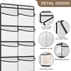 5/10 Grids Over The Door Storage Organizer Bag,Multi-layer Hanging Bags with Hook for Kids Toys Sundries,Fabric Closet Organiser 4