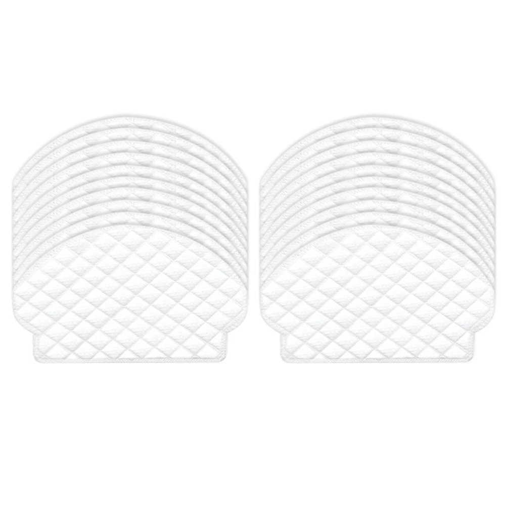 

50PCS Disposable Mop Pads for Deebot Ozmo T8 T9 Vacuum Cleaner Mop Cloths Mopping Pads Spare Parts