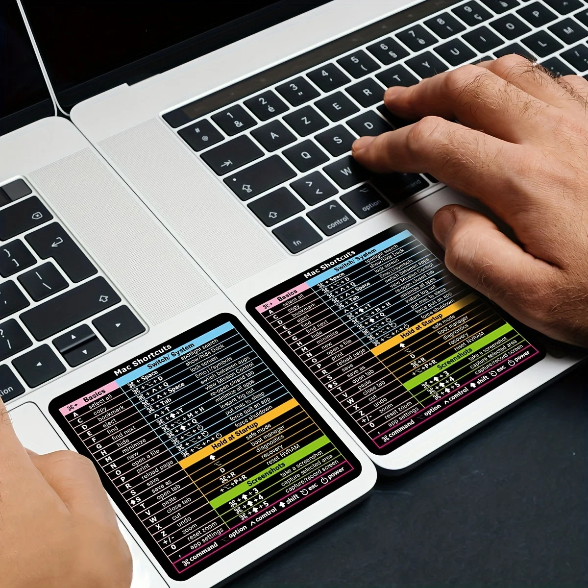 1PC Mac shortcut stickers for macbook stickers computer decoration stickers computer shortcut tips for adhesive vinyl stickers