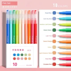 Vibrant Morandi Gel Pens - Multicolor Set for Creative Writing & Artistry (Sweet set)