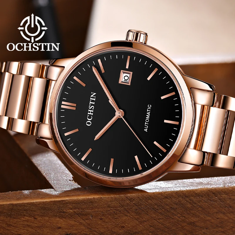 Ochstin New 2024 Master Series Casual minimalist Style Waterproof Watch Mechanical Movement Men's Mechanical Watch