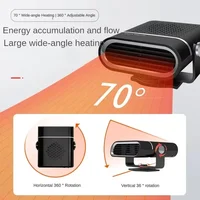 Portable Car Heater Car 12V Heater 24V Car Heater Windshield Automatic Defogging Defrost Heater Fast Heating 2025 New 6