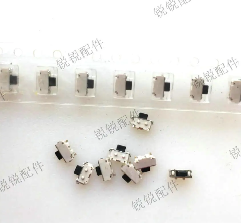 

Free shipping For 2*4*3.5 Tap switch Side press the patch 2X4 key switch MP3/4 Baby reset switch