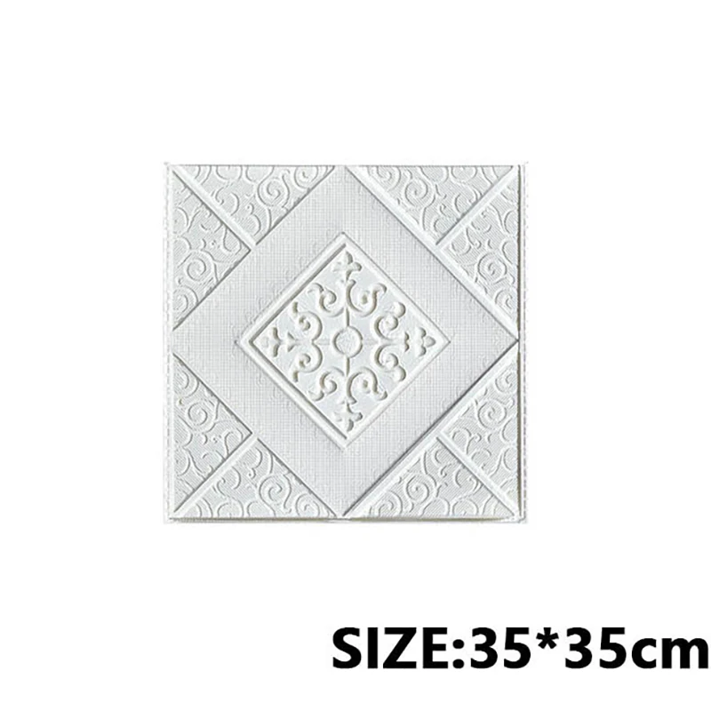 thumbnail image 1 of Papel tapiz de fondo 3D autoadhesivo, adhesivo de espuma para pared, material de PVC, impermeable, para techo, sala de estar, decoración de dormitorio, 1 of 5