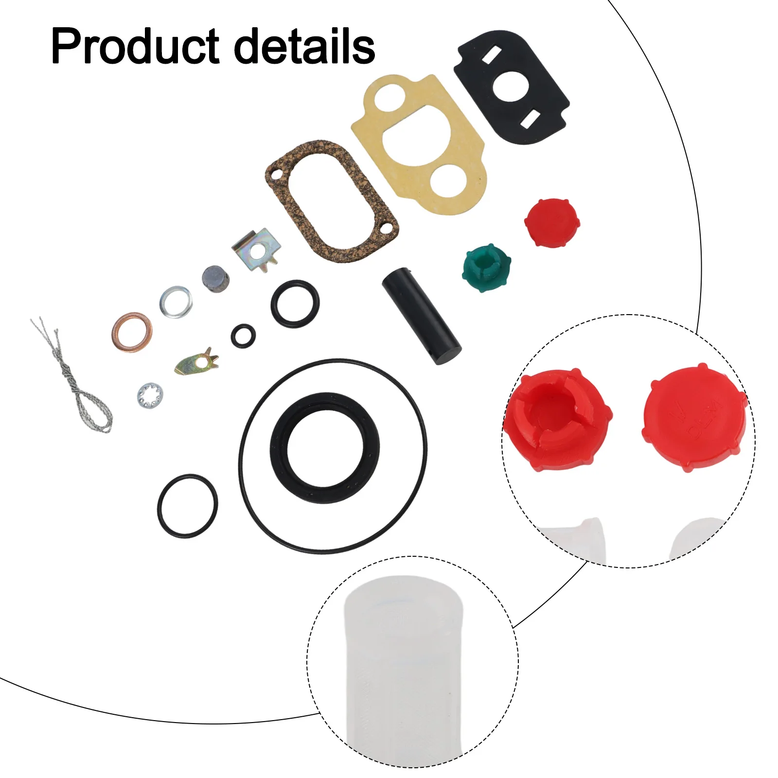 포드, 매시, 퍼거슨 트랙터용 CAV 로터리 디젤 펌프용 인젝션 펌프 씰 및 가스켓 키트 7135 110