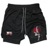 Anime Baki Hanma Performance Shorts Men Running GYM Shorts Beach Bottoms Summer Sportswear Fitness Training Jogging Short Pants 4