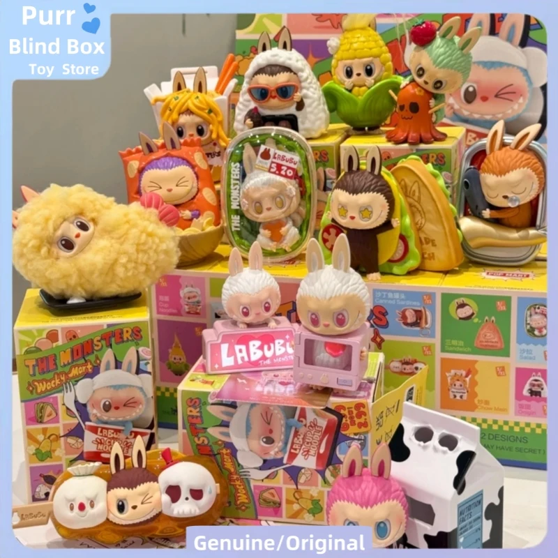 POPMART Labubu Wacky Mart Series Blind Box – Cute Desktop Collectible Toy Mystery Gift 1