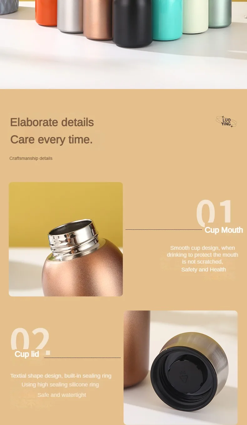 Stainless Steel Travel Mug - Keeps Drinks Hot Or Cold For Hours 1Pc 350Ml