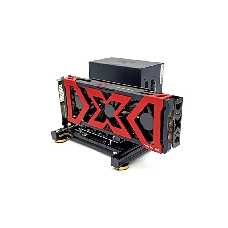 Placa Gráfica Externa Dock para Pcie 1x16 Riser Card Grupo Cabo de Alimentação Gpu Suporte de Alimentação Laptop Diy - Imagem 4