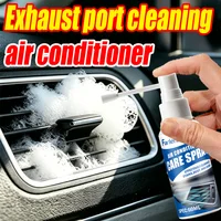 Nettoyant en spray pour climatiseur automobile Farienne, élimine les odeurs, la poussière et les moisissures, mousse nettoyante désodorisante pour aérateurs de climatisation d'été pour voiture 1