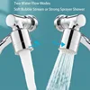 Faucet Extender 1080° Swivel Water Tap Nozzle Faucet Sprayer Universal Bathroom Mixer Aerator 2 Spray Modes Kitchen Sink Faucet 3