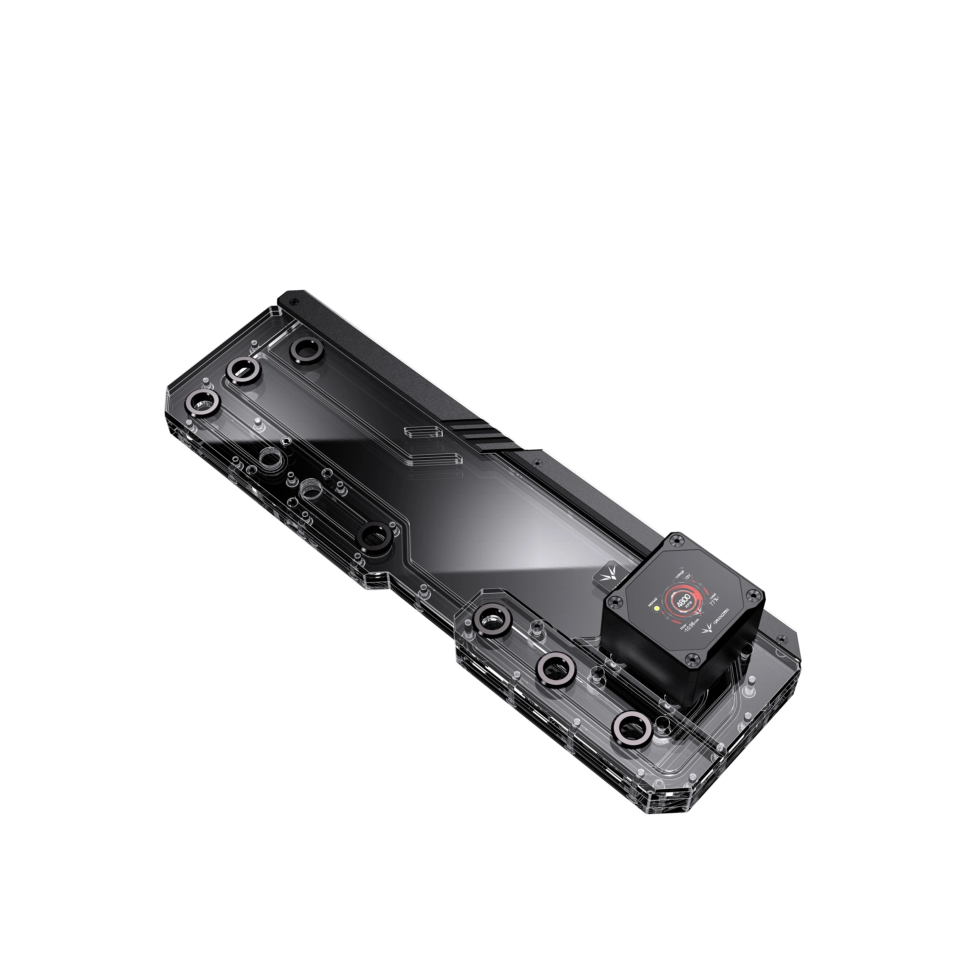 

Акриловая пластина/резервуар Granzon для ASUS ROG Hyperion GR701 компьютер чехол/ПК система водяного охлаждения/комбинированный насос DDC