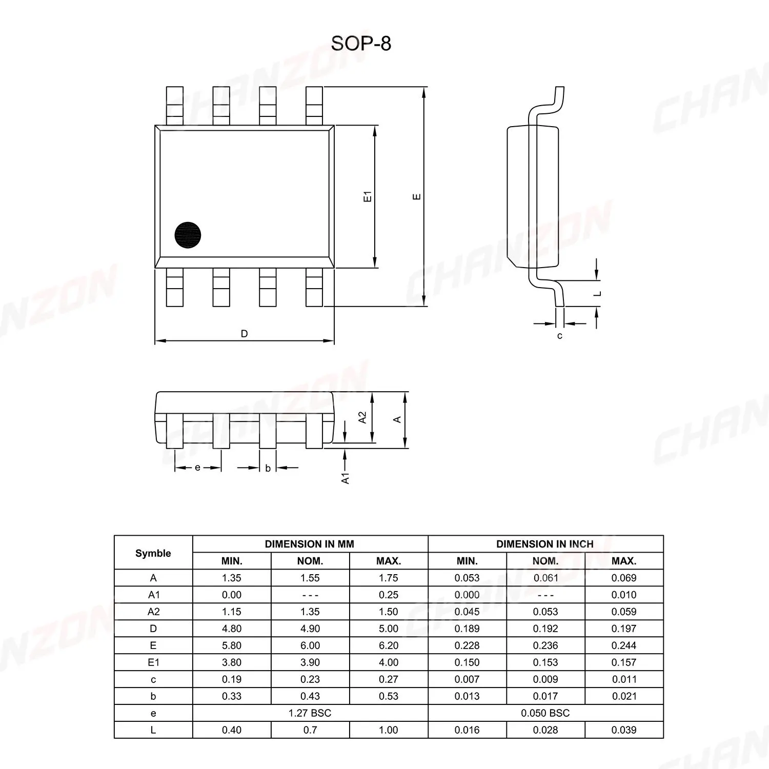 50 Pièces Transistors IRF7303 SOP-8 - MOSFET N-Channel 30V - Pour Réparations Électroniques