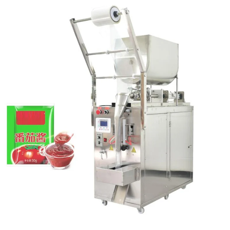 

Full Automation Liquid Tomato Paste Beverage Ice Cream Ketchup Perfume Paste Jam Quantitative Filling Packaging Machine