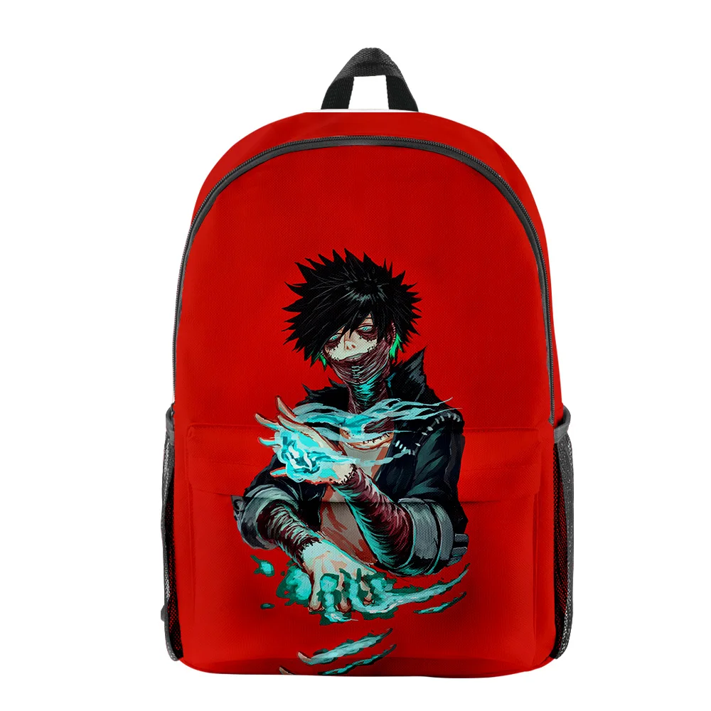 

Youthful My Hero Academia Dabi Student School Bags Notebook Backpacks 3D Printed Oxford Waterproof Boys/Girls Funny Travel Bags