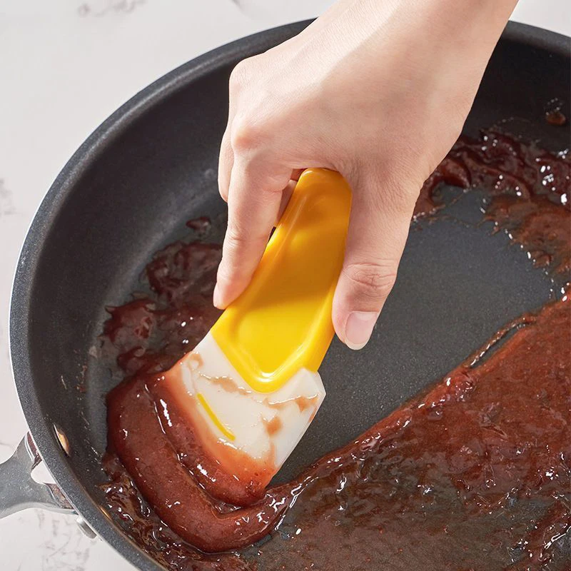 

1Pcs Silicone Cleaning Spatula Kitchen Washing Scraper Cake Baking Scrapers Pastry Gadgets Dirty Pan Pot Dishes Cleaning Tools