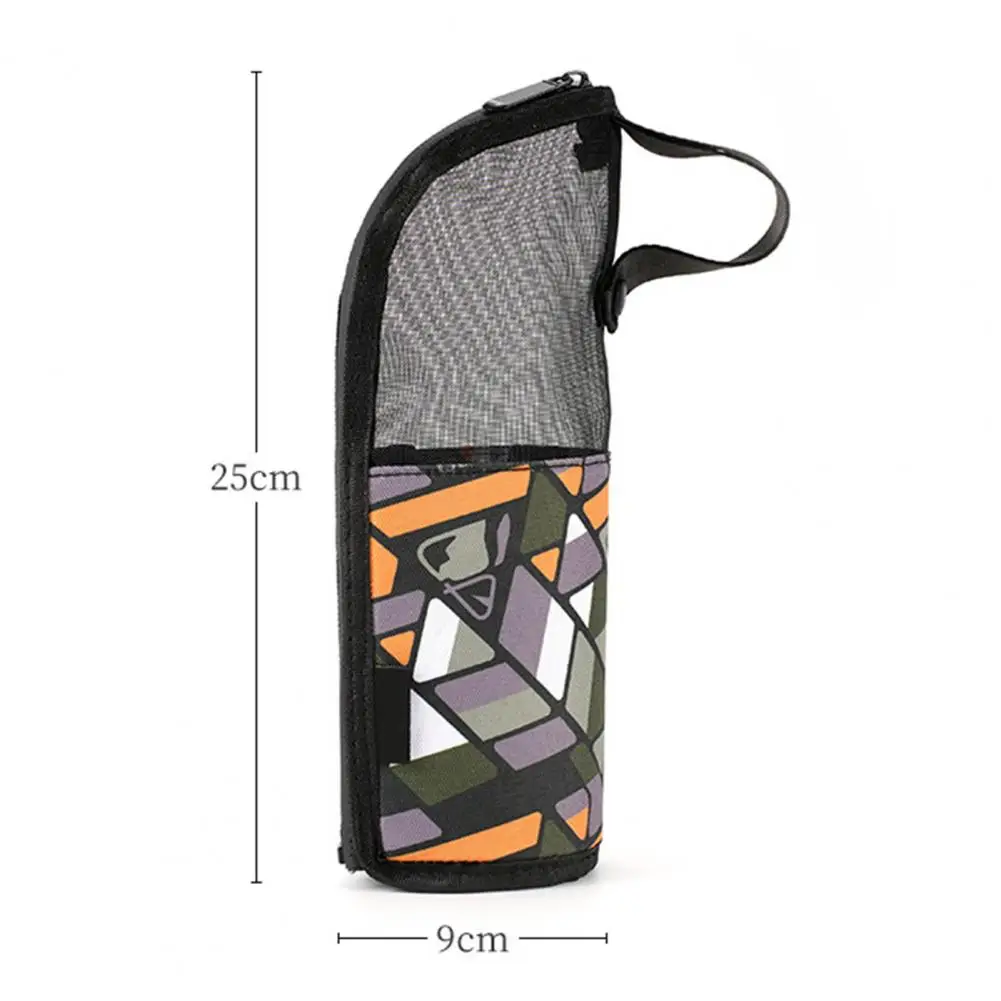 Cutlery Organizer Bag Utensil Storage Bag Waterproof Outdoor Cutlery Storage with Mesh Pocket for Travel Camping Picnic