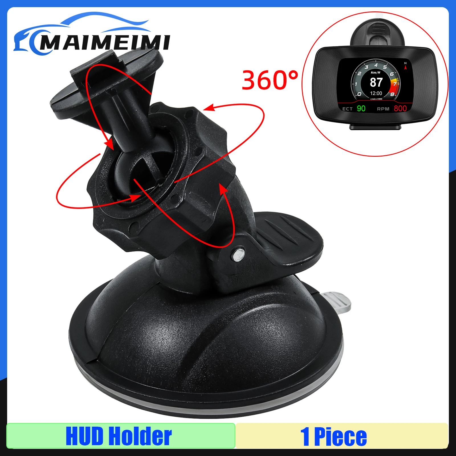 Camera Mount Camera Mounting Bracket DVR Bracket Holder Dash Cam Bracket Dash Cam Suction Cup Car HUD Holder for Truck 4x4 Caravan RV