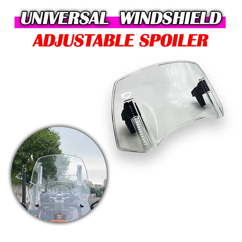 Motorcycle Windshield Extension Motorcycle Adjustable Spoiler Fit Bmw R1200rt Aliexpress