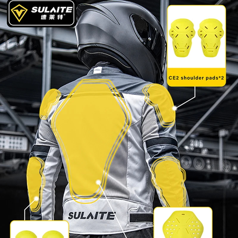 New Summer Motorcycle Jacket Men Women Breathable Mesh Anti-Skid Protection Anti-Collision Soft Armor CE2 Gear Body Armour motorcycle jacket motorcycle armor motorcycle clothing