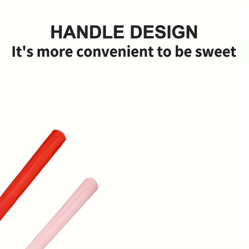 New Household Lip-shaped Handheld Mirror with High-definition and Convenient Handle