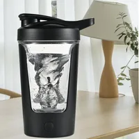 Shaker électrique pour protéines, bouteille, tasse de mélange, tasse à agitation automatique, tasse à café et lait, mélangeur Portable, bouilloire de sport et de Fitness 35 5