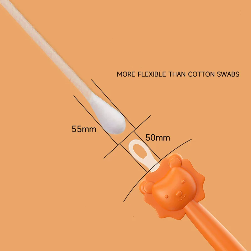 Cartoon Lion Baby Nose Picking Stick Ear Cleaning Tool Nose Picking Spoon Ear Spoon Nasal Cavity Cleaning